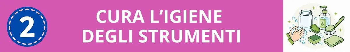 GErmogli: cura l’igiene degli strumenti