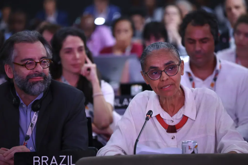 La ministra brasiliana dell'ambiente, Marina Silva