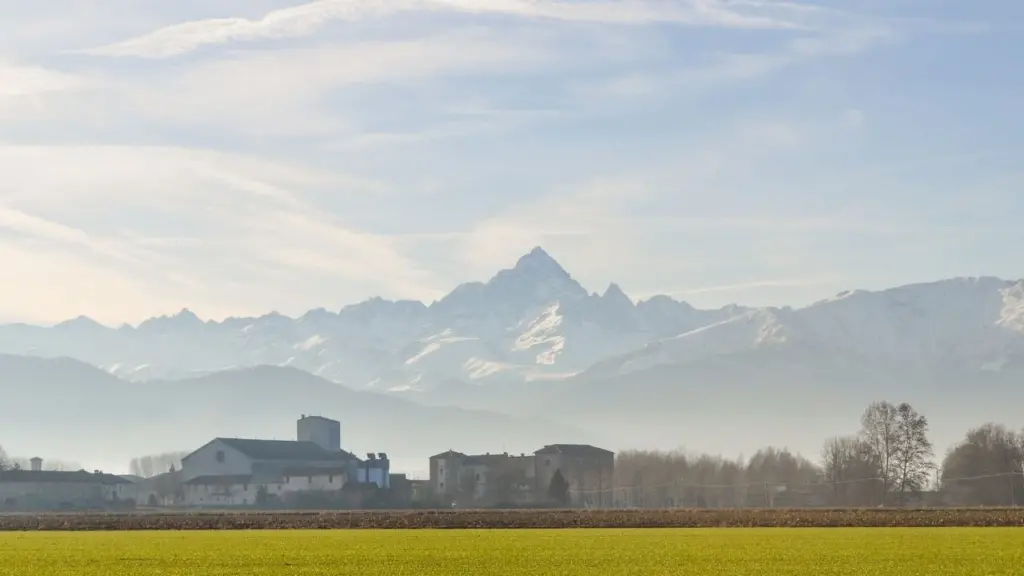 Il monte Monviso.