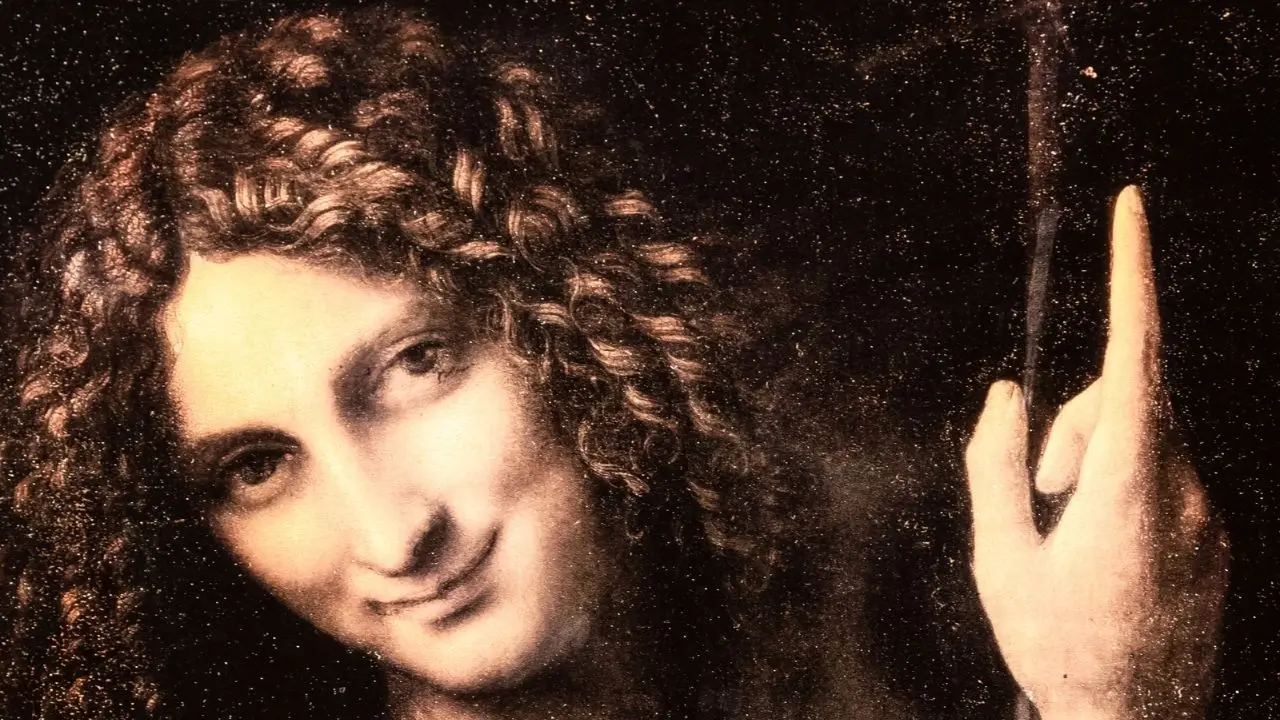 Dipinto di San Giovanni Battista, di Leonardo da Vinci,