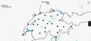 La mappa dei suoli analizzati dal progetto "Sounding soil"