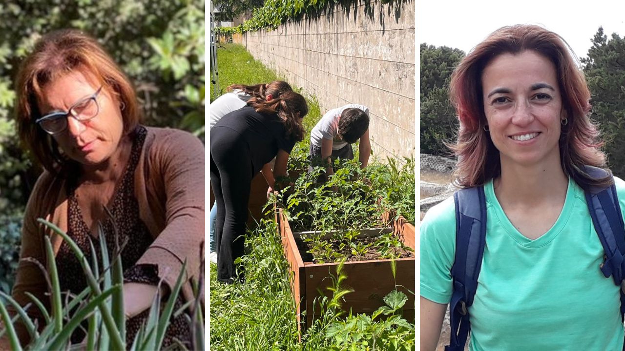 Le maestre Maria Grazia Fuoco e Elisa Poggelli dell'Istituto comprensivo Largo Dino Buzzati di Roma