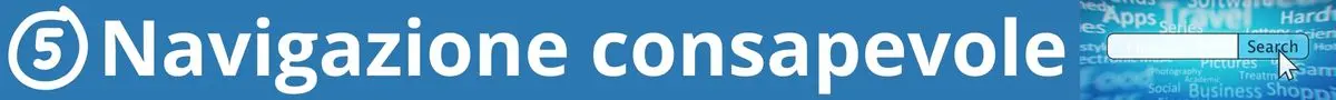 Riduci l'impronta digitale: navigazione consapevole