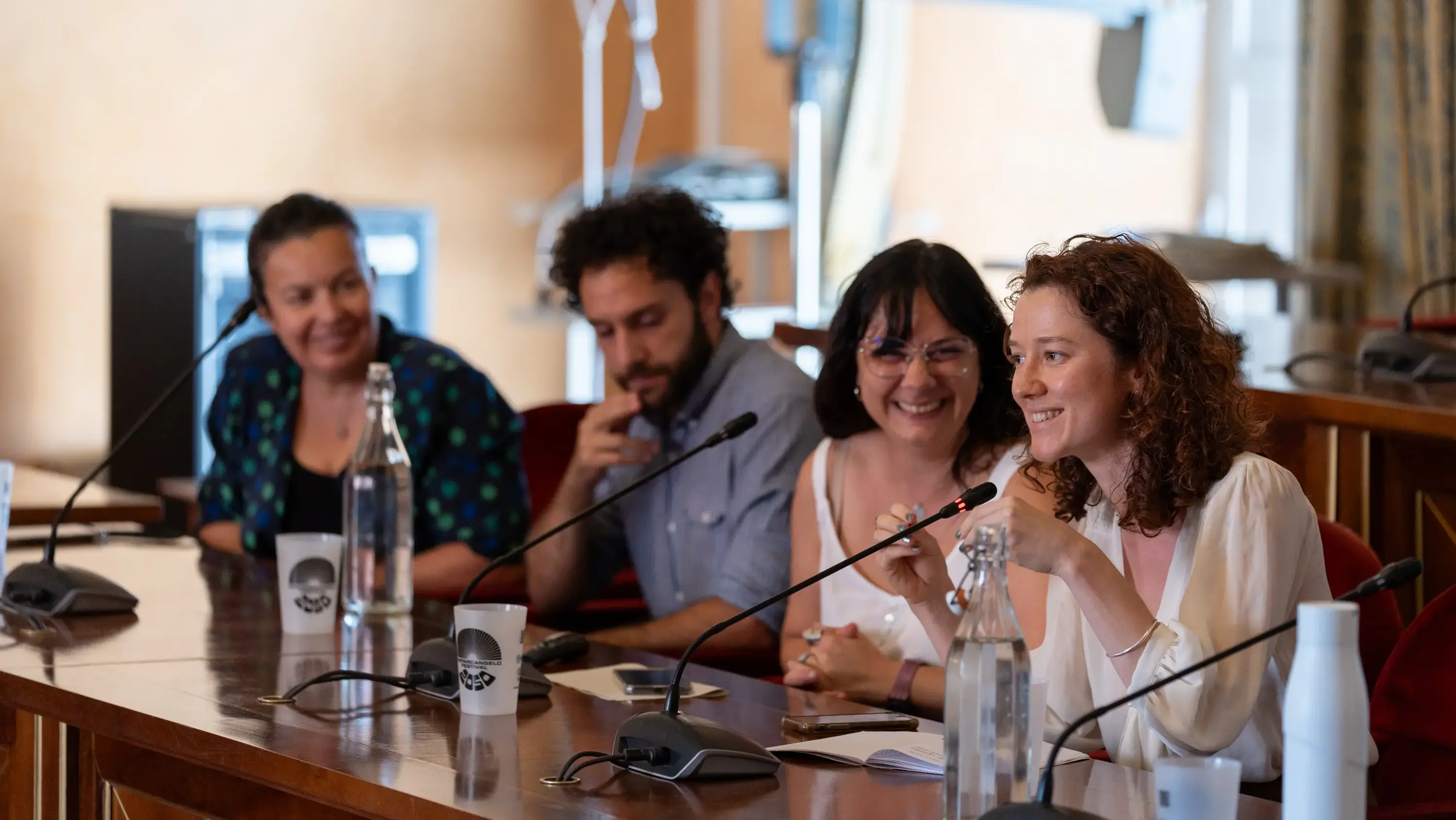 Santarcangelo festival, un talk durante la manifestazione