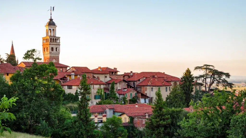 La cittadina di Saluzzo