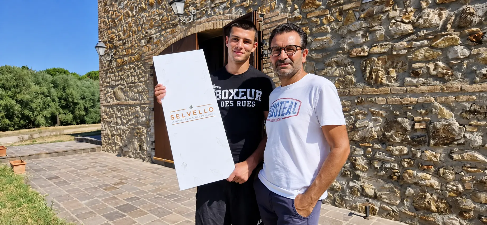 Fabrizio e Stefano Ramazzotti. 