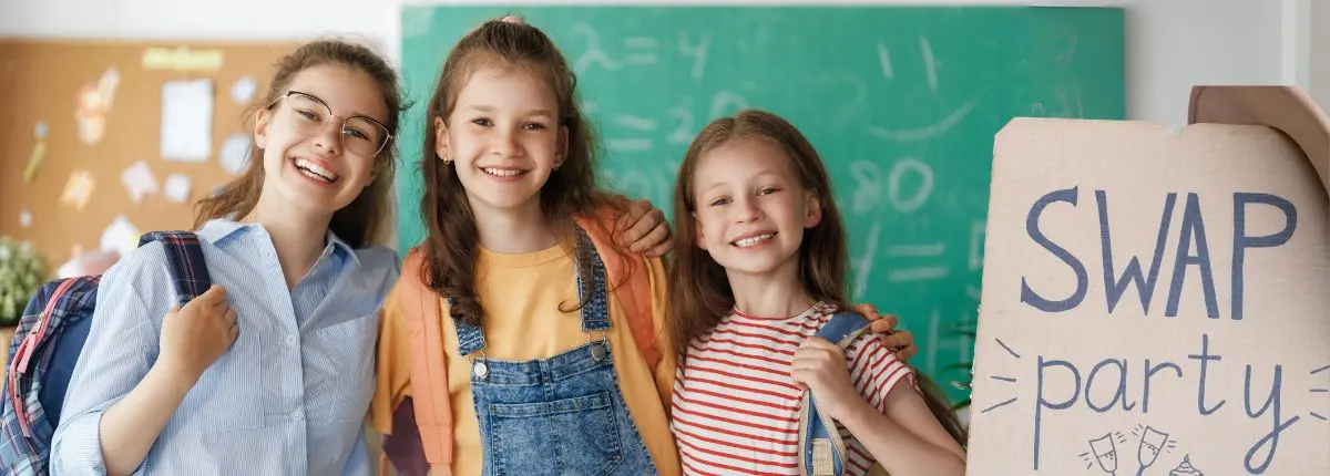 Back to school creativo e sostenibile: un swap party