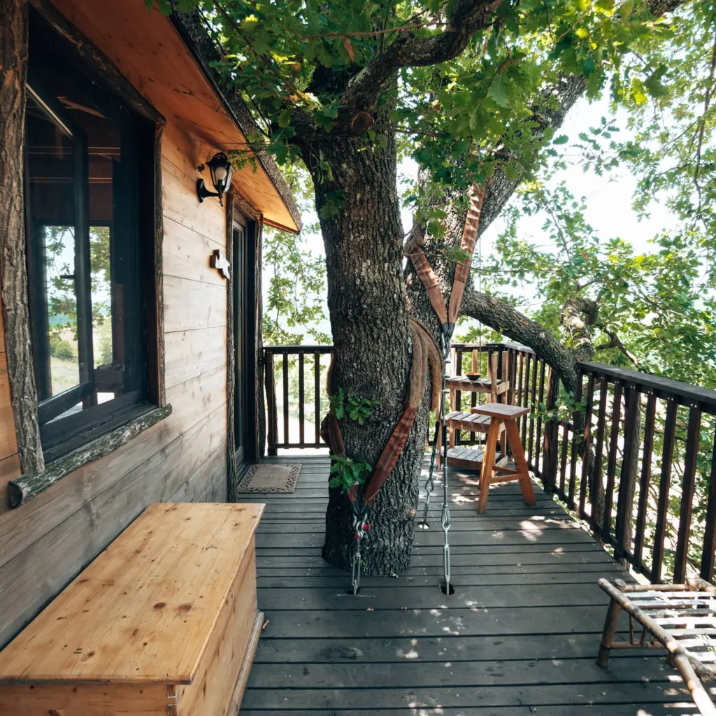 Glamping il Sole, casetta sull'albero