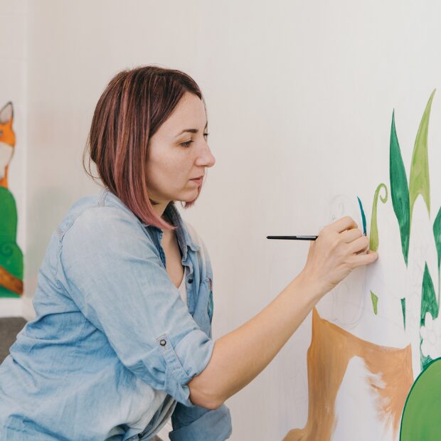 Settimana del baratto: dipingere un murales