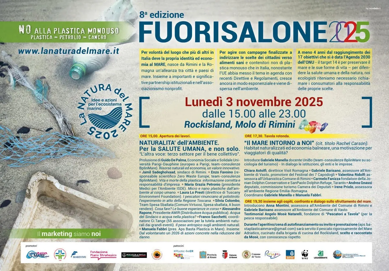 Basta plastica in mare
