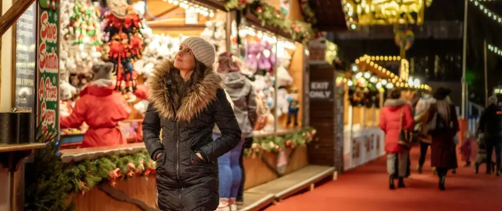 Un mercatino di Natale