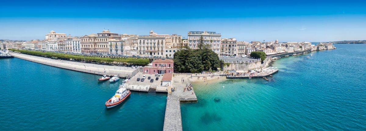 L'isola di Ortigia, sede del g7 agricoltura 2024