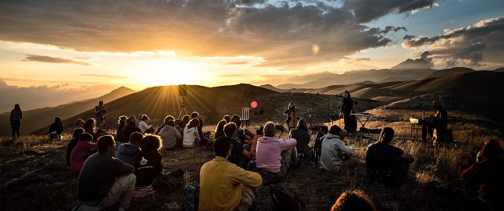 Un momento del festival Paesaggi sonori