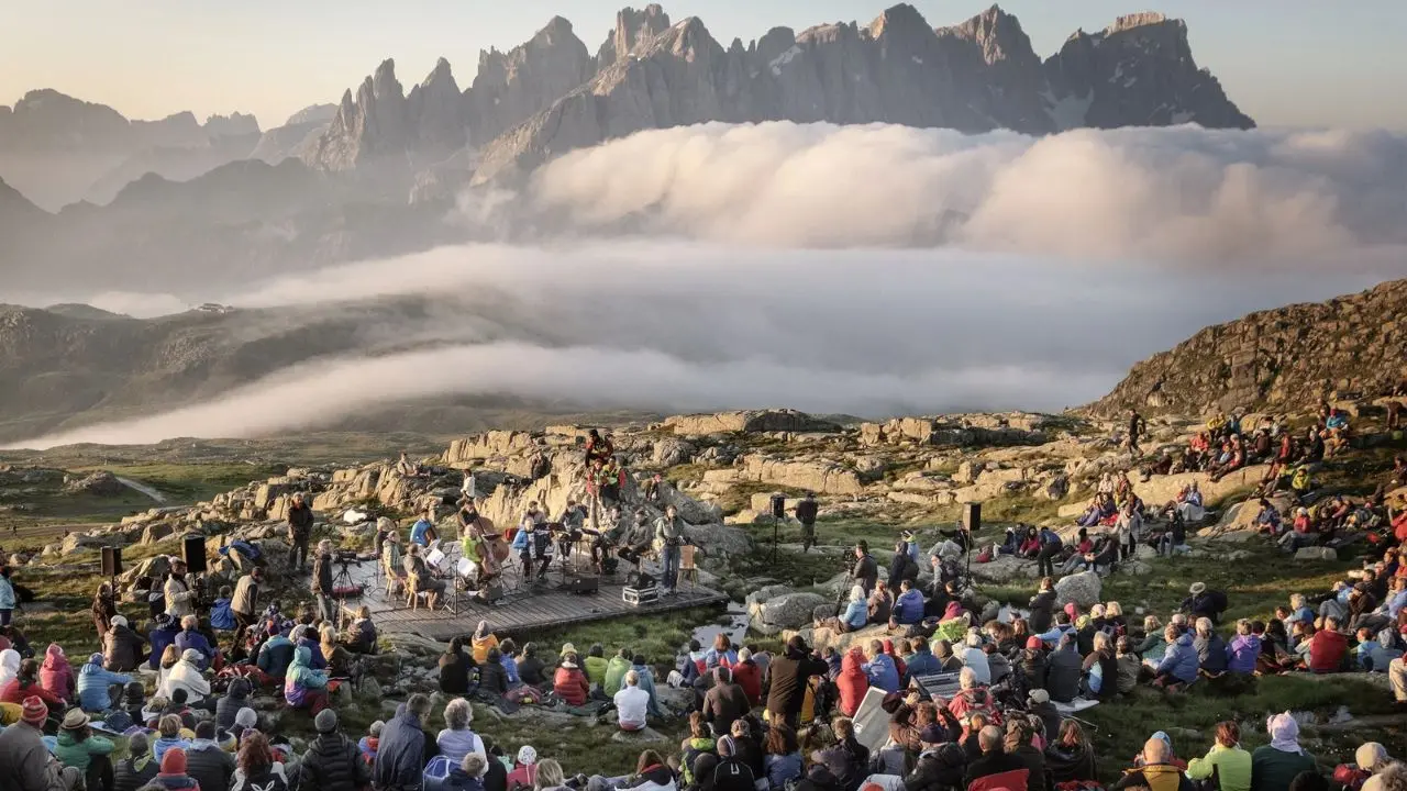 I "Suoni delle Dolomiti", trent'anni di festival: un evento in alta quota
